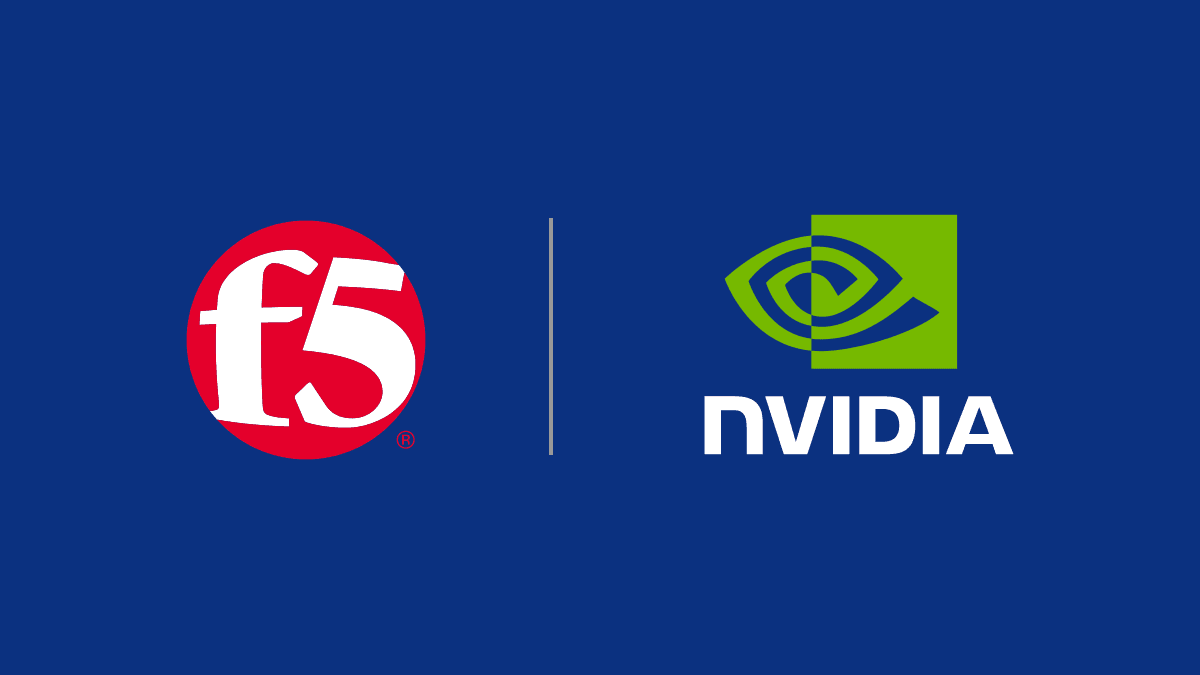 F5 and Nvidia logos.