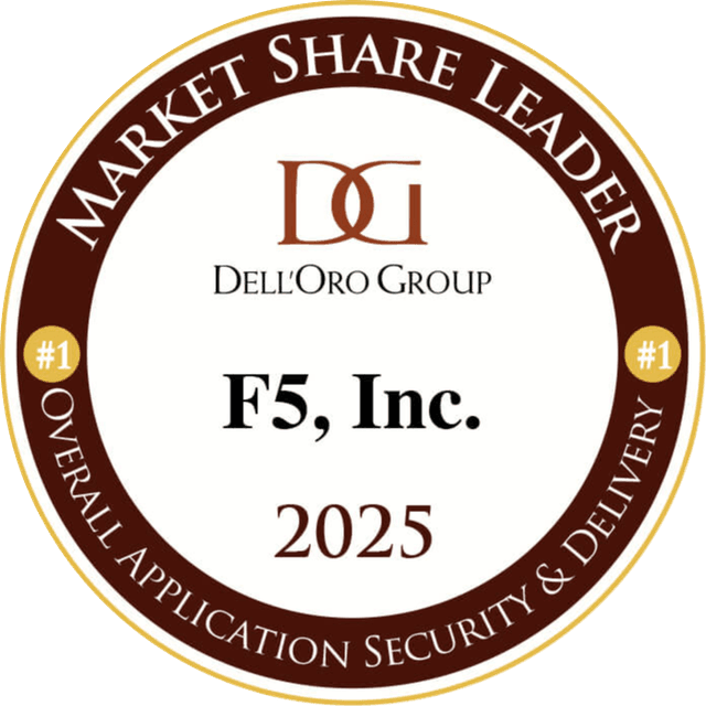Dell'Oro Group Overall Application Security & Delivery 2025 award