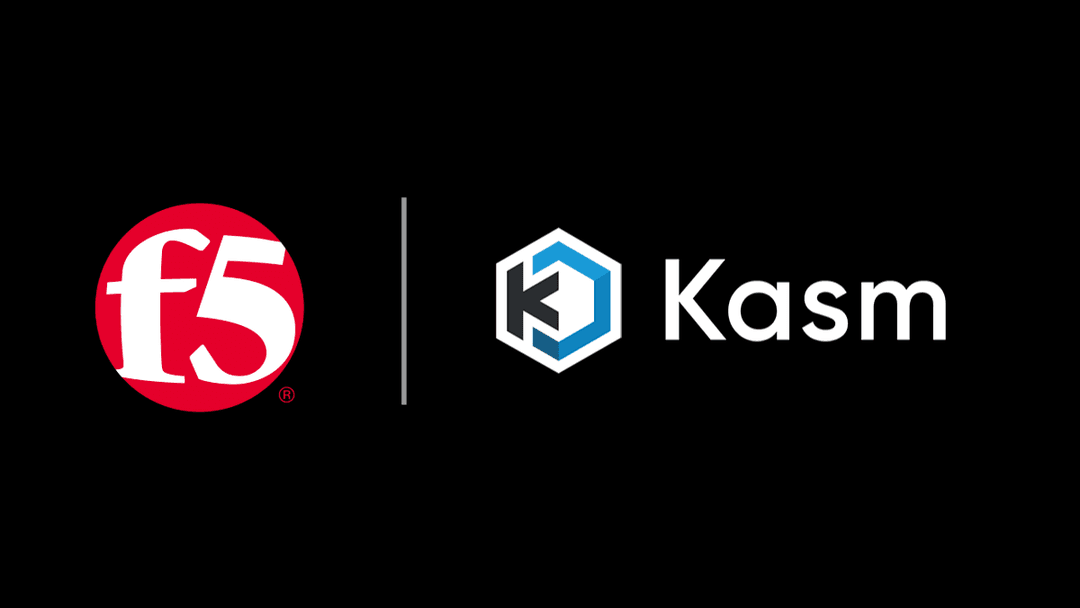 Kasm Workspaces + F5: Partners for virtual desktop access