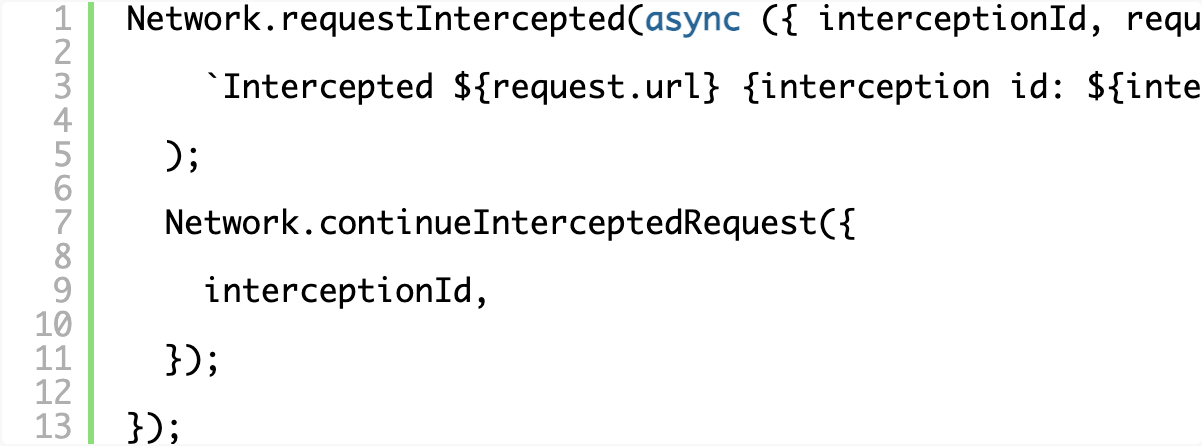 Intercepting and Modifying responses with Chrome via the Devtools Protocol